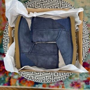 UGG Navy Blue Classic Short II Boots - Women’s Size 7